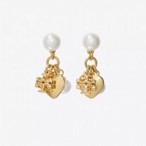 Tory Burch Kira Charm Earring, NWOT